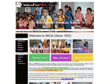 Tablet Screenshot of childrenfirst-skga.com
